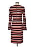 ECI Stripes Orange Cocktail Dress Size 4 - photo 2