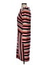 ECI Stripes Orange Cocktail Dress Size 4 - photo 5