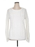 Peruvian Connection 100% Pima Cotton White Pullover Sweater Size XL - photo 1