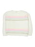 OshKosh B'gosh Stripes Ivory Pullover Sweater Size 10 - photo 1