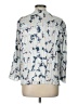 Vince. 100% Polyester Blue 3/4 Sleeve Blouse Size L - photo 2