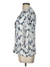 Vince. 100% Polyester Blue 3/4 Sleeve Blouse Size L - photo 5