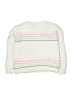 OshKosh B'gosh Stripes Ivory Pullover Sweater Size 10 - photo 2