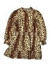 Janie and Jack 100% Polyester Animal Print Brown Dress Size 7 - photo 1