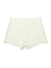 Express Jeans Ivory Denim Shorts Size 4 - photo 2