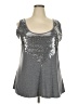 Pure Energy Silver Sleeveless Top Size 2 - photo 1