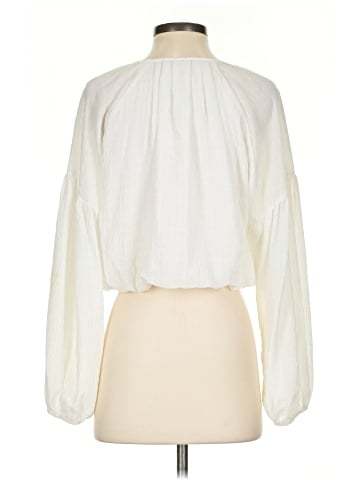 WAYF Long Sleeve Blouse (view 2)