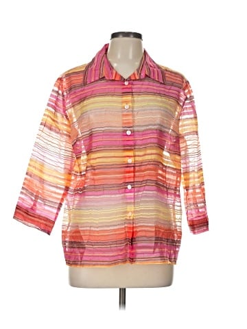 Elementz 3/4 Sleeve Blouse (view 1)