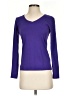Nike 100% Polyester Purple 3/4 Sleeve T-Shirt Size XS - photo 1