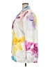 Unbranded 100% Cotton Print White Blazer Size 3XL - photo 5