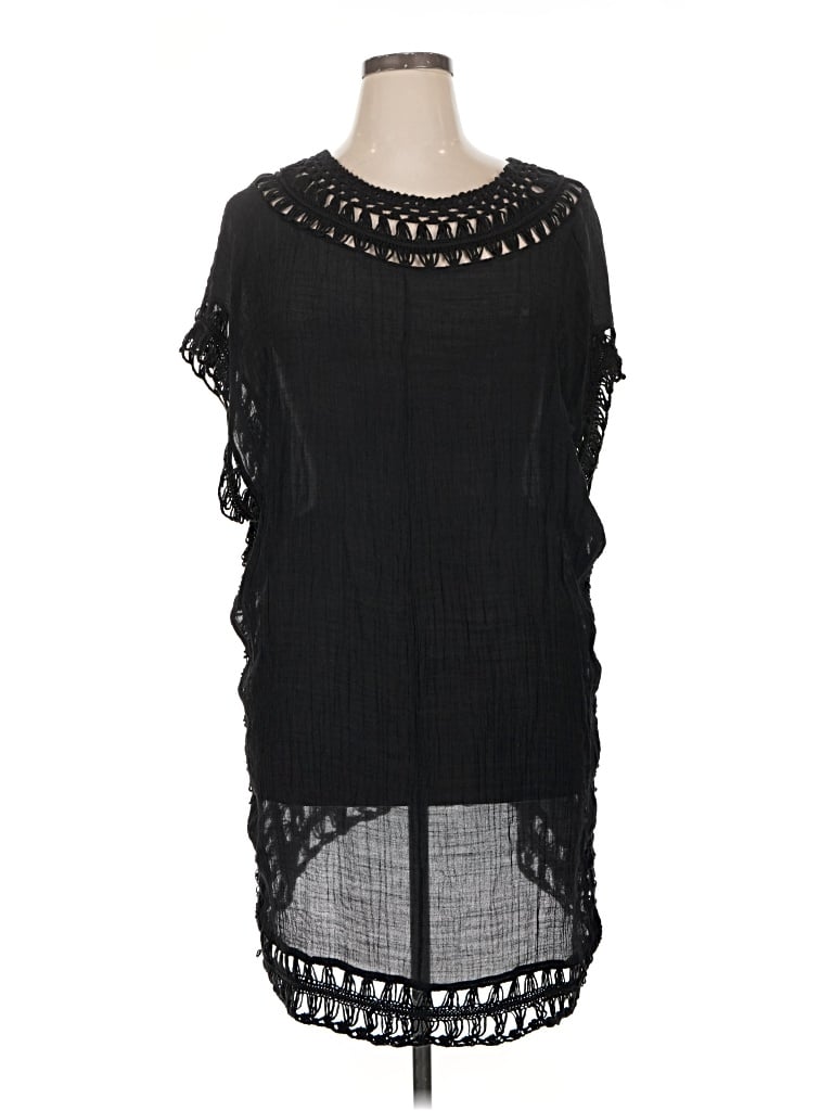 Pre-owned Unbranded Casual Dress In Black
