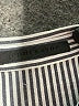 Jenni Kayne 100% Ramie Stripes Silver Short Sleeve Button-Down Shirt Size XS - photo 7