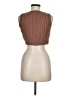 Shein 100% Acrylic Brown Sweater Vest Size 6 - photo 2