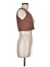 Shein 100% Acrylic Brown Sweater Vest Size 6 - photo 4