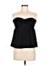 Shein Black Sleeveless Blouse Size 6 - photo 1