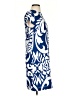 J. McLaughlin Print Blue Casual Dress Size XS - photo 4