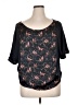 Tiny Black Short Sleeve Blouse Size XL - photo 1