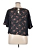 Tiny Black Short Sleeve Blouse Size XL - photo 2