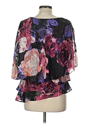 Alex Evenings 3/4 Sleeve Blouse (view 2)