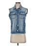 BB Dakota Blue Denim Vest Size S - photo 1