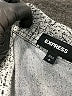 Express Houndstooth Gray Blazer Size S - photo 6