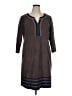 Boden 100% Cotton Brown Casual Dress Size 16 - photo 1