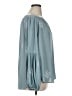 Ann Taylor LOFT 100% Polyester Teal 3/4 Sleeve Blouse Size XL - photo 4
