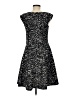 Taylor Tweed Black Cocktail Dress Size 8 - photo 2