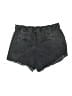 Arula 100% Cotton Black Denim Shorts Size 1X - photo 2
