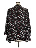 Catherines 100% Polyester Hearts Black 3/4 Sleeve Blouse Size 3X - photo 2