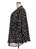 Catherines 100% Polyester Hearts Black 3/4 Sleeve Blouse Size 3X - photo 5