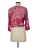 Poupette St. Barth Red 3/4 Sleeve Blouse Size 6 (1) - photo 2