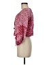 Poupette St. Barth Red 3/4 Sleeve Blouse Size 6 (1) - photo 5