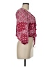 Poupette St. Barth Red 3/4 Sleeve Blouse Size 6 (1) - photo 4
