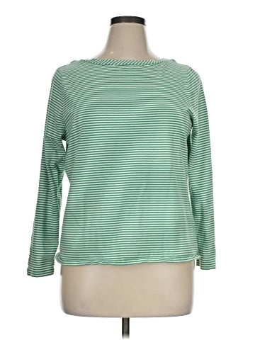Liz Claiborne Long Sleeve T-Shirt (view 1)