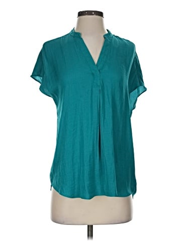 Maison d' Amelie Short Sleeve Blouse (view 1)
