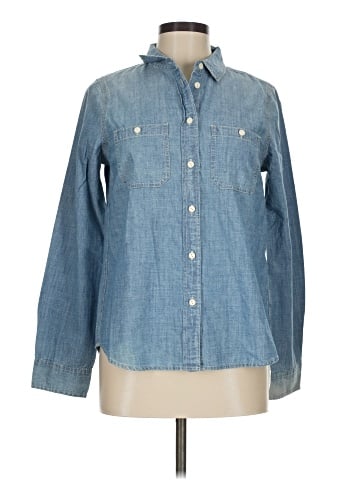 Point Sur Long Sleeve Button-Down Shirt (view 1)