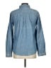 Point Sur 100% Cotton Blue Long Sleeve Button-Down Shirt Size 6 - photo 2