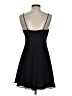 Hampton Nites 100% Polyester Solid Black Casual Dress Size 4 - photo 2