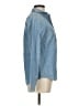 Point Sur 100% Cotton Blue Long Sleeve Button-Down Shirt Size 6 - photo 4