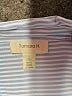 Tamara H. 100% Polyester Stripes Blue Long Sleeve Blouse Size S - photo 7