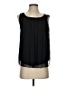 Alice + Olivia 100% Silk Black Sleeveless Silk Top Size S - photo 1