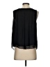Alice + Olivia 100% Silk Black Sleeveless Silk Top Size S - photo 2