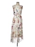 Assorted Brands Floral Ivory Cocktail Dress Size L - photo 1