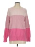 J.Crew 100% Cashmere Color Block Pink Cashmere Pullover Sweater Size S - photo 1