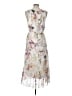 Assorted Brands Floral Ivory Cocktail Dress Size L - photo 2