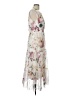 Assorted Brands Floral Ivory Cocktail Dress Size L - photo 4