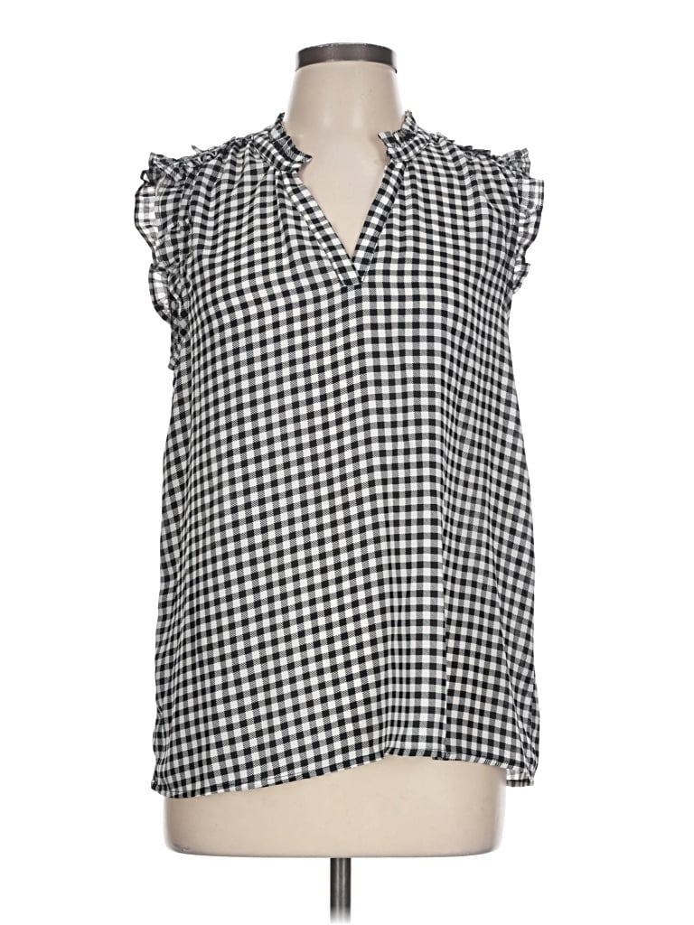 Pre-owned Gibson Sleeveless Blouse In Silver