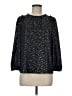 Current Air 100% Polyester Black 3/4 Sleeve Blouse Size M - photo 1