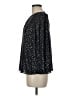 Current Air 100% Polyester Black 3/4 Sleeve Blouse Size M - photo 5